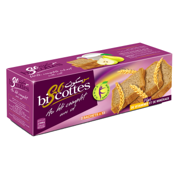 Biscottes au blé complet...