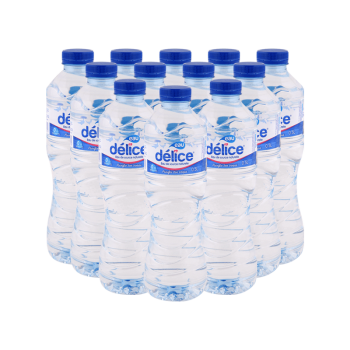 Délice Lot de 12 eau minérale 0.5 Litre