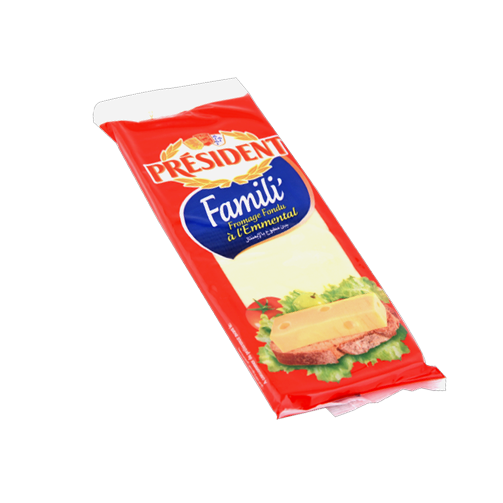 Fromage Fondu à l'Emmental Famili' Président 170gr