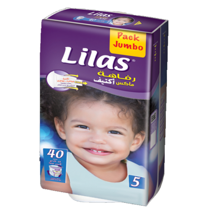 T5 Confort max Jumbo Lilas 40 Pièces