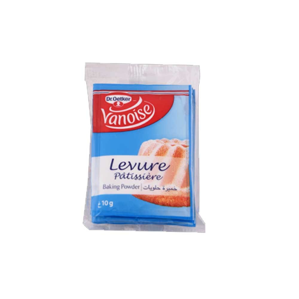 5 Sachets levure pâtissière  Vanoise