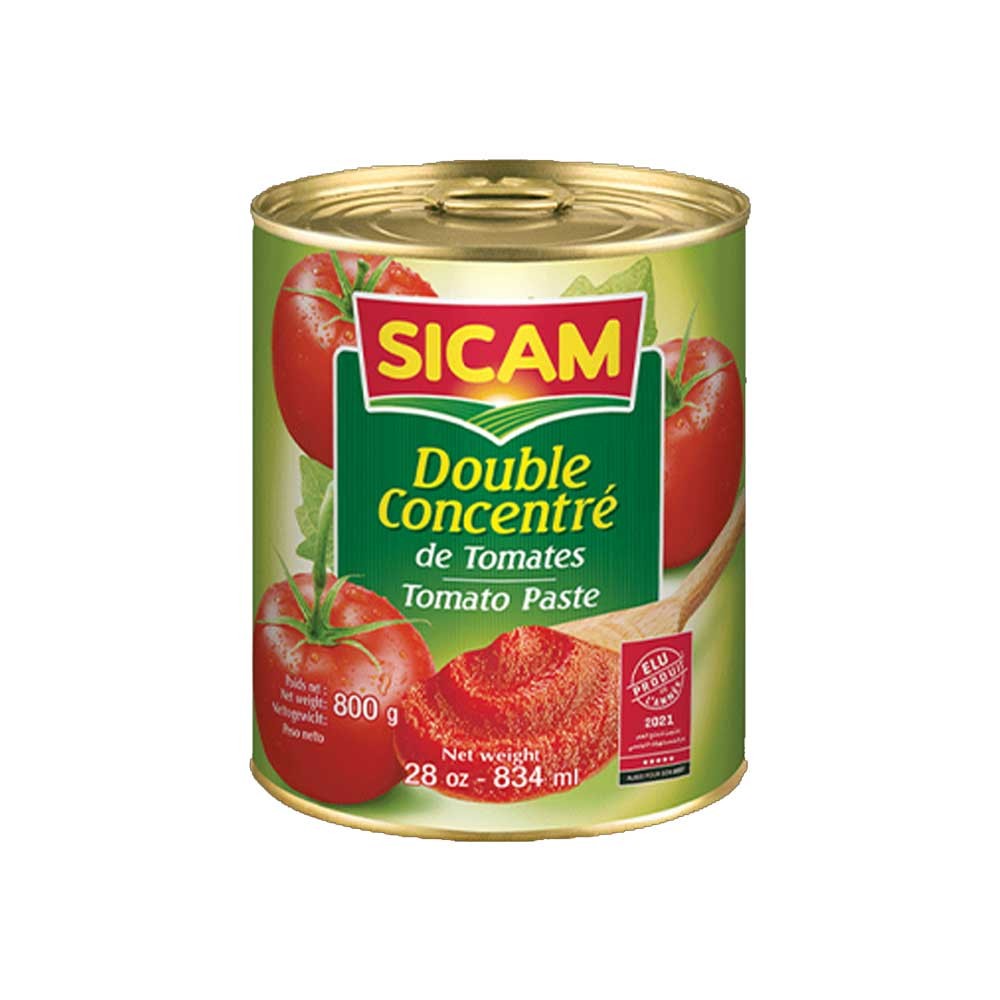 Double Concentré de Tomates Sicam 800gr