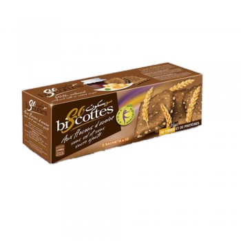 Biscottes aux flocons d'avoine sans sel sans sucre Sobiscotte 240 Gr