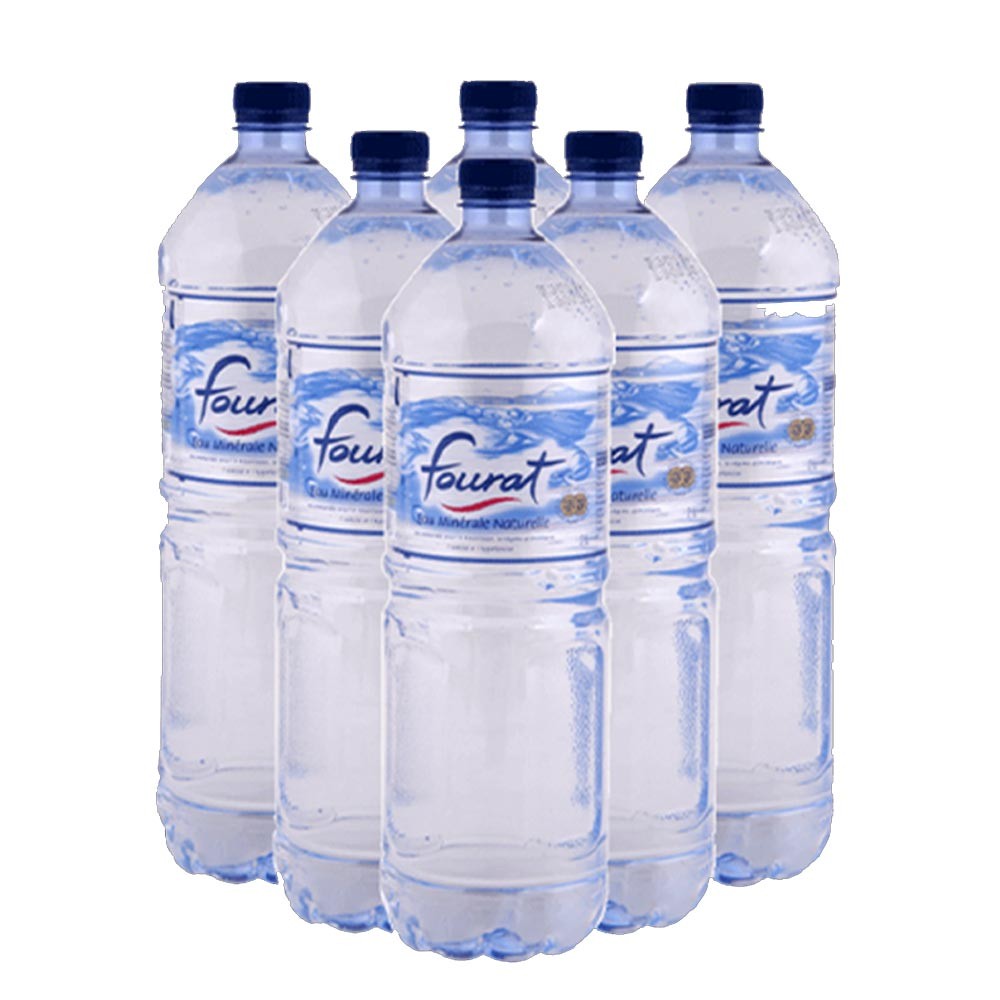 Lot de 6 eau minérale Fourat 2 l