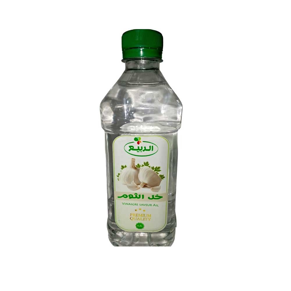 Vinaigre Blanc saveur ail AL Rabih 0,5 Litre