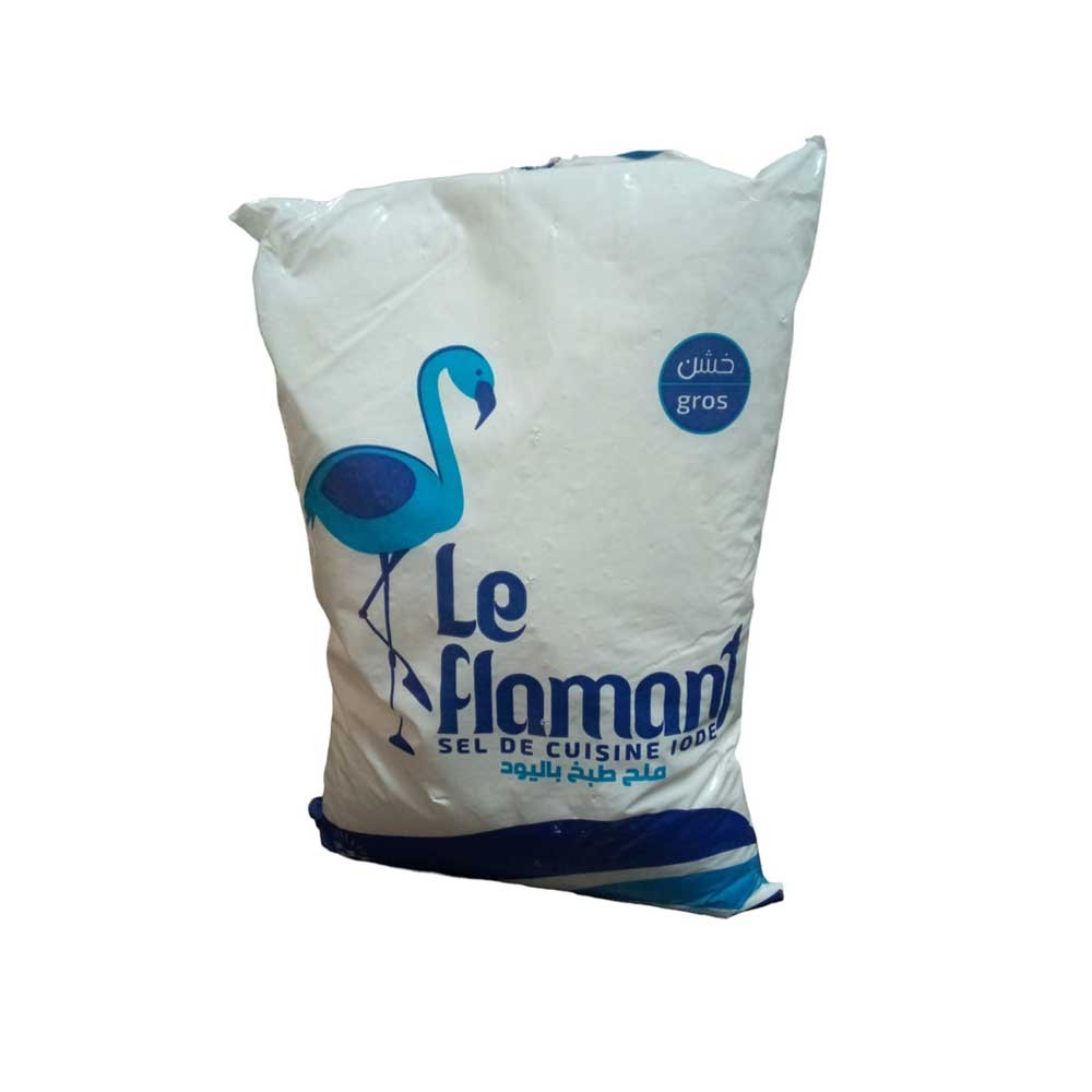 Sel de cuisine Le flamant Cotusal 1Kg