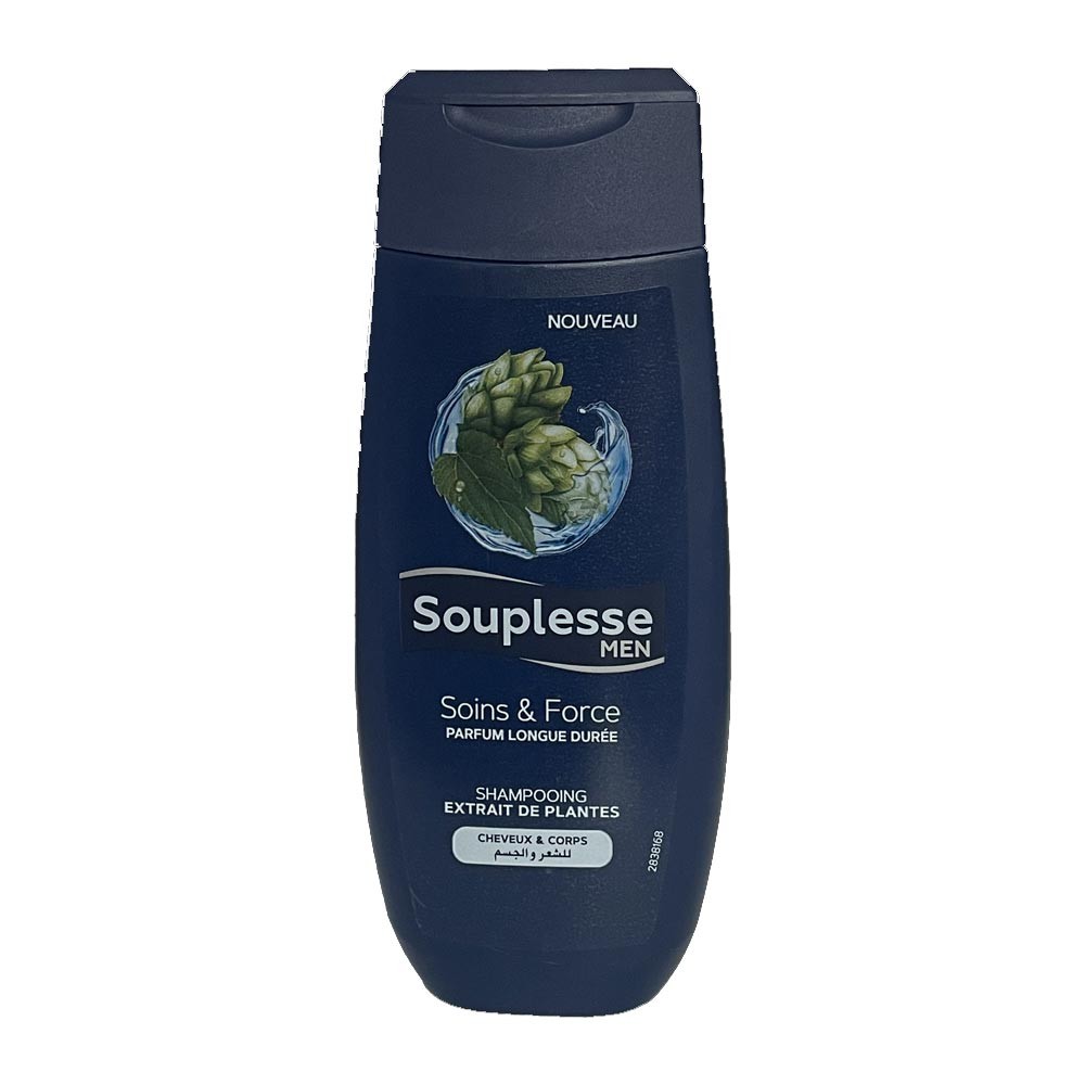 Shampoing Homme à l'extrait De Plantes Souplesse 180ml