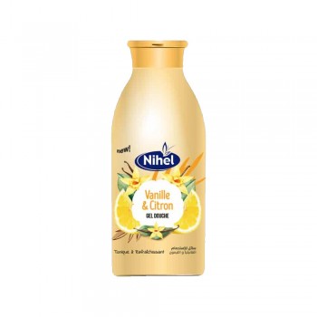 Gel douche Vanille et Citron Nihel 500ml