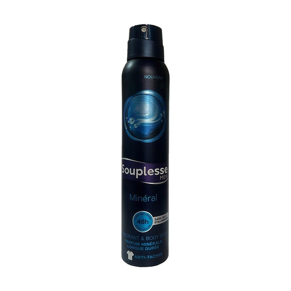 Déodorant Homme Minéral Souplesse 200ml