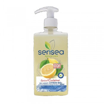 Gel lavant mains citron bio Sensea 400ml