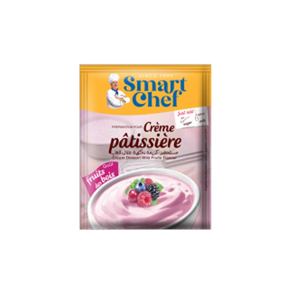 Crème pâtissière fruits de bois Smart Chef 38 Gr