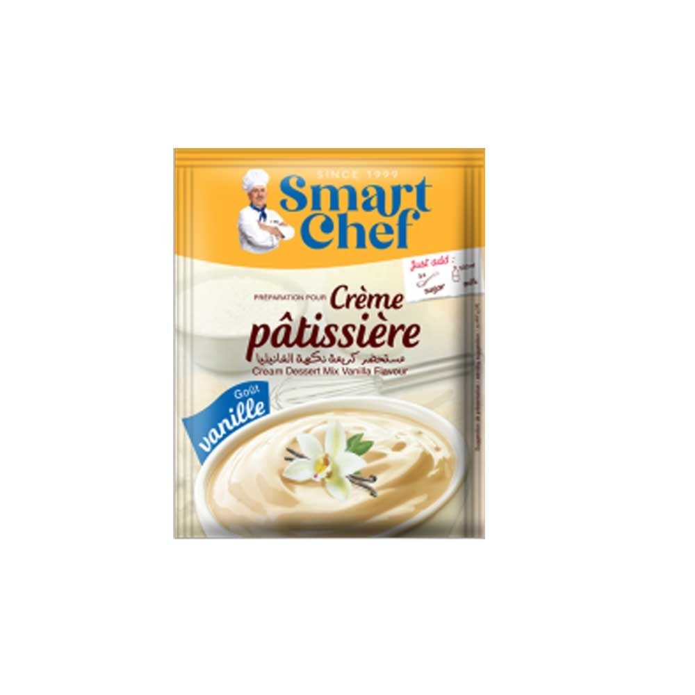 Crème pâtissière vanille Smart Chef 38 Gr