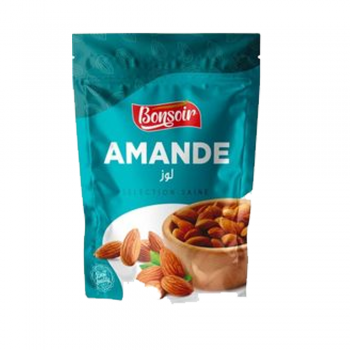 Amandes nature Non salées Bonsoir 180gr